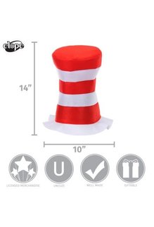elope Dr. Seuss Cat in the Hat Kids Felt Stovepipe