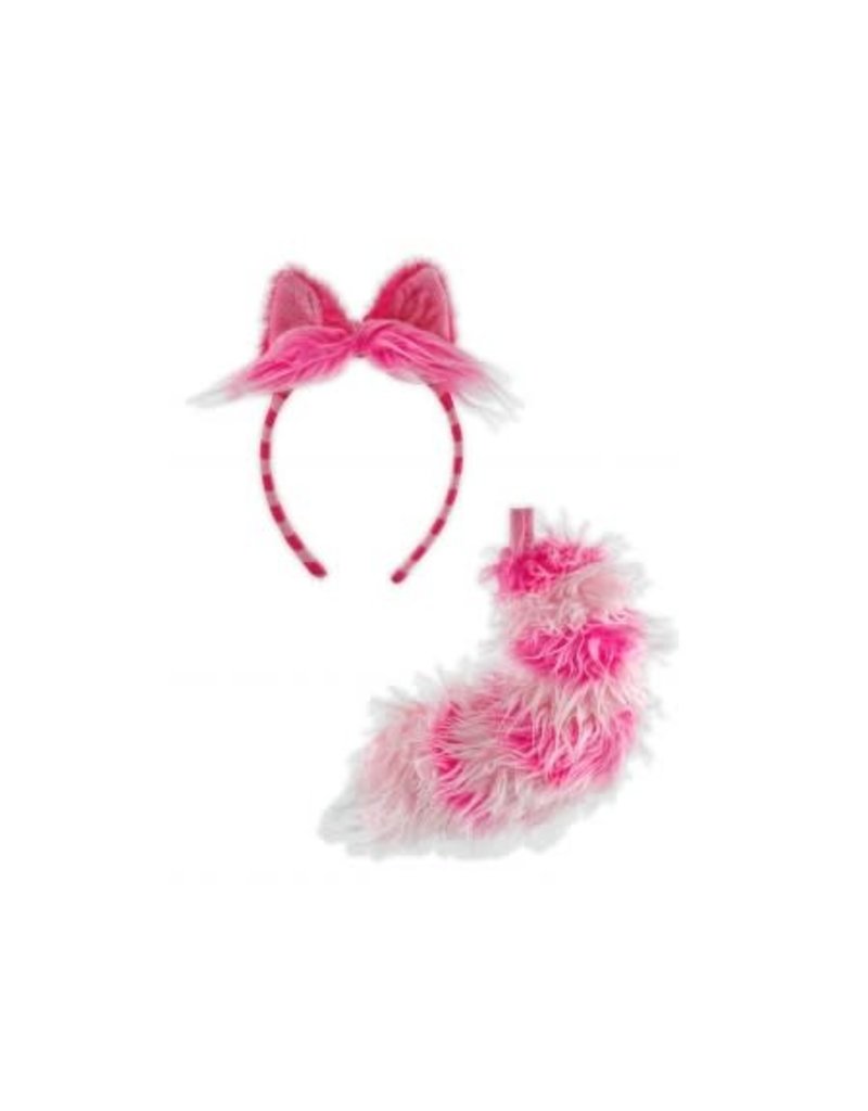 elope Disney Alice in Wonderland Classic Cheshire Cat Ears Headband & Tail Kit