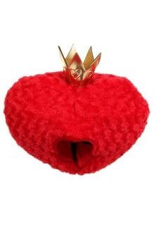 elope Disney Alice in Wonderland Tim Burton Red Queen Plush Hat