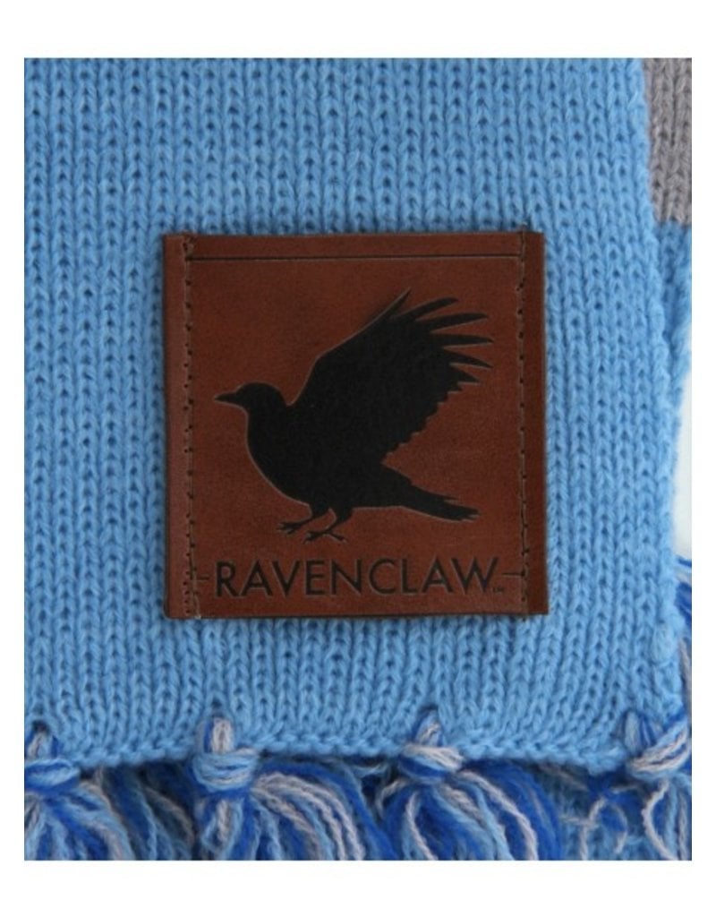 elope Harry Potter Ravenclaw Patch Striped Scarf