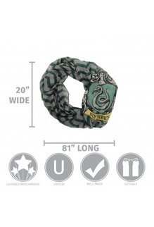 elope Harry Potter Slytherin Infinity Scarf