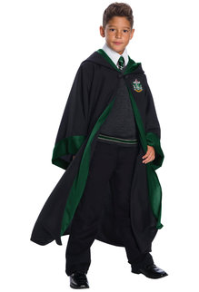 Kids Unisex Supreme Slytherin Student Costume