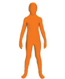 Kid's I’m Invisible: Orange Bodysuit