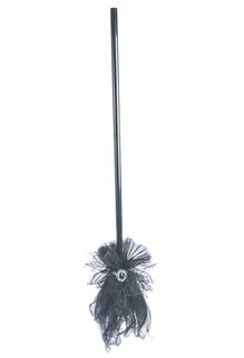 Witches & Wizards Black Mini Broom