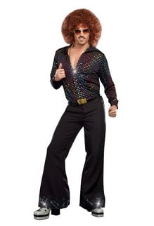 Dream Girl Men's Disco Dude Costume