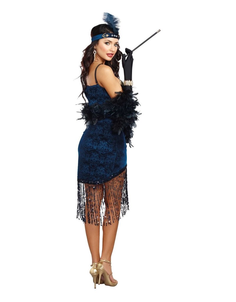 Dream Girl Women's Downtown Doll Flapper Dress