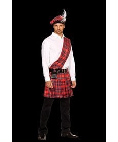 Dream Girl Men's "Hot Scottie" Scottish Kilt Costume