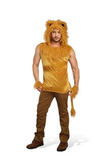 Dream Girl Men's King Of The Jungle Costume