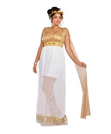 Dream Girl Women's Plus Size Athena Costume