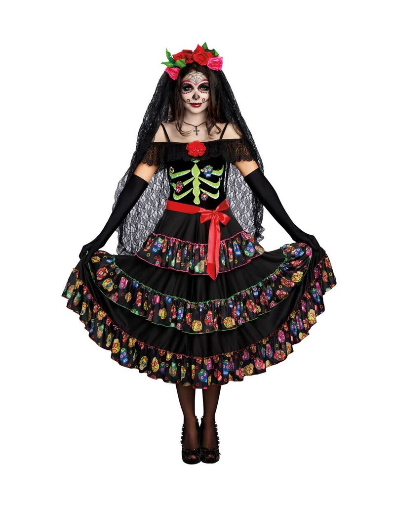Dream Girl Women's Lady of the Dead Costume