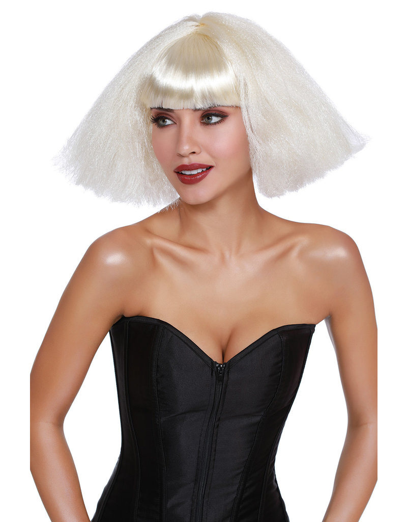 platinum blonde bob wig