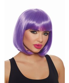 Dream Girl Mid-Length Bob Ultra Violet Wig