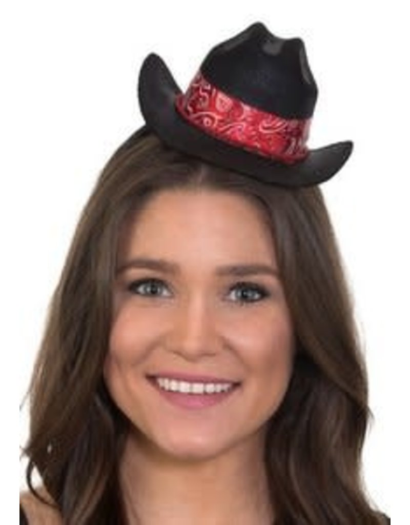 Mini Cowboy Hat Headband