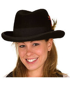 Wool Felt Godfather Hat