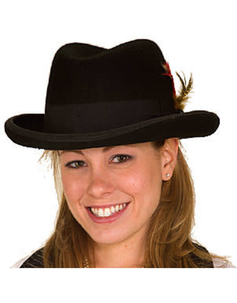 Wool Felt Godfather Hat