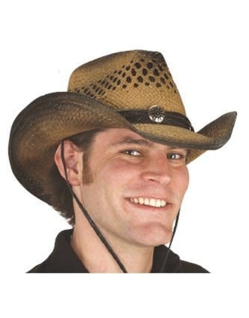 Vented TOYO Cowboy Hat w/ Medallion