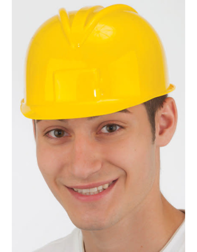 Costume Hard Hat: Plastic Construction Helmet