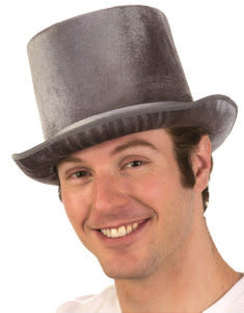 6" Velvet Top Hat