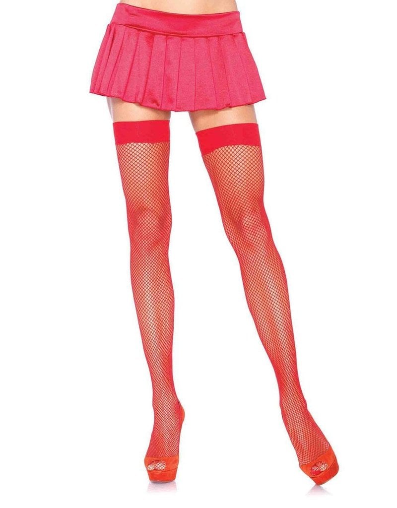 Leg Avenue Nylon Fishnet Thigh Highs