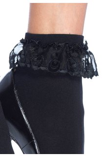 Leg Avenue Anklet w/ Lace Ruffle