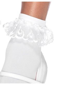 Leg Avenue Anklet w/ Lace Ruffle