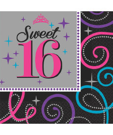 Luncheon Napkins - Sweet 16 (16ct.)