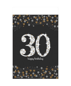Rectangle Table Cover: Sparkling Celebration - 30th