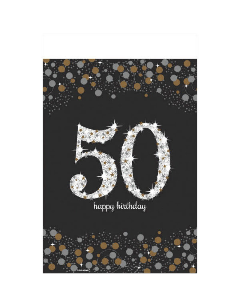 Rectangle Table Cover: Sparkling Celebration - 50th