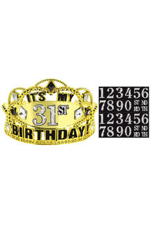 Tiara - Add-Any-Age Sparkling Celebration
