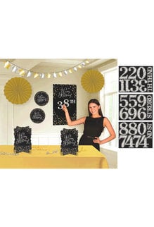 Add Any Age Room Decorating Kit: Sparkling Celebration