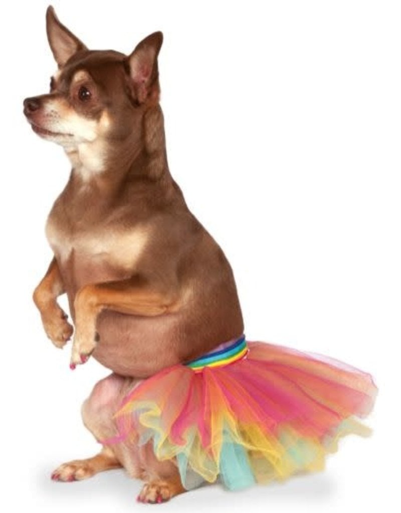 Rubies Costumes Pet Tutu (Rainbow): Pet Costume