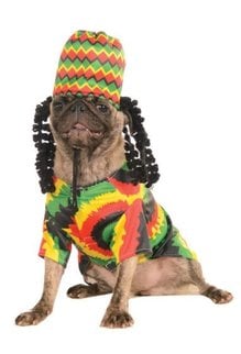 Rubies Costumes Rasta Dog: Pet Costume