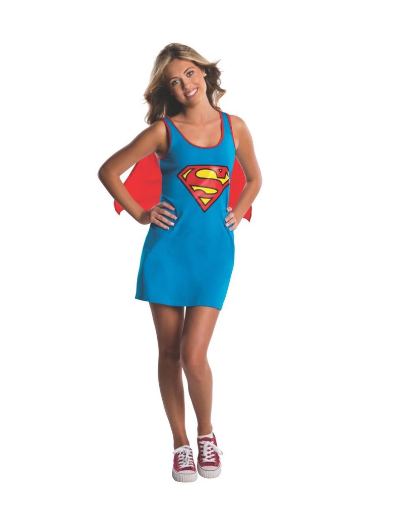 Rubies Costumes Teen Supergirl Tank Dress with Cape