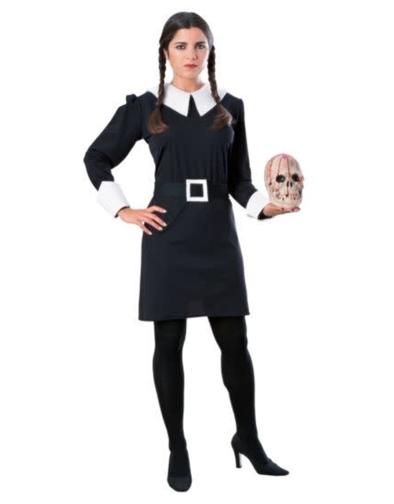Rubies Costumes Women's Deluxe Wednesday Addams Costume