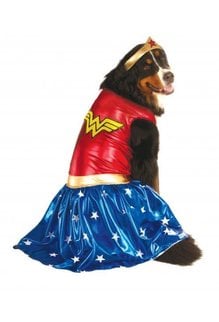 Rubies Costumes Big Dog: Wonder Woman Pet Costume