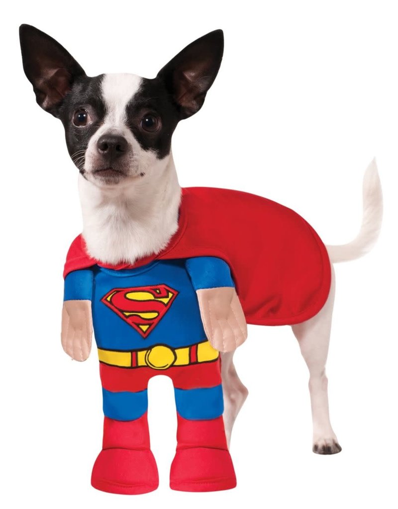 Rubies Costumes Classic Superman w/ Front Suit: Pet Costume