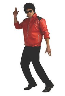 Rubies Costumes Adult Deluxe Michael Jackson Beat It Red Zipper Jacket