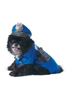 Rubies Costumes Police Officer Dog: Pet Costume