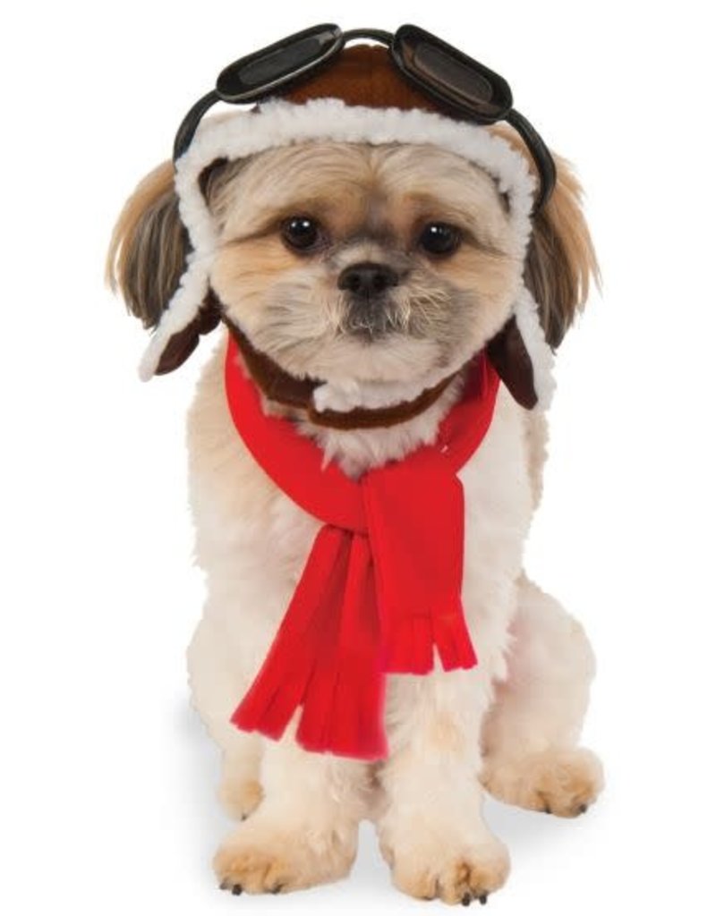 Rubies Costumes Aviator Hat/Scarf Set: Pet Costume