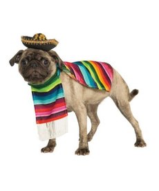 Rubies Costumes Mexican Serape: Pet Costume