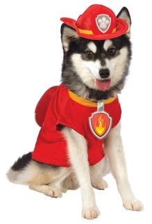 Rubies Costumes Paw Patrol: Marshall The Fire Dog - Pet Costume