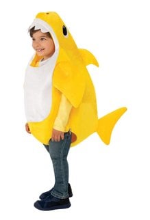 Rubies Costumes Kids Deluxe Baby Shark Costume with Sound Chip