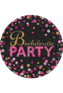 7" Plate - Bachelorette Party (8ct.)