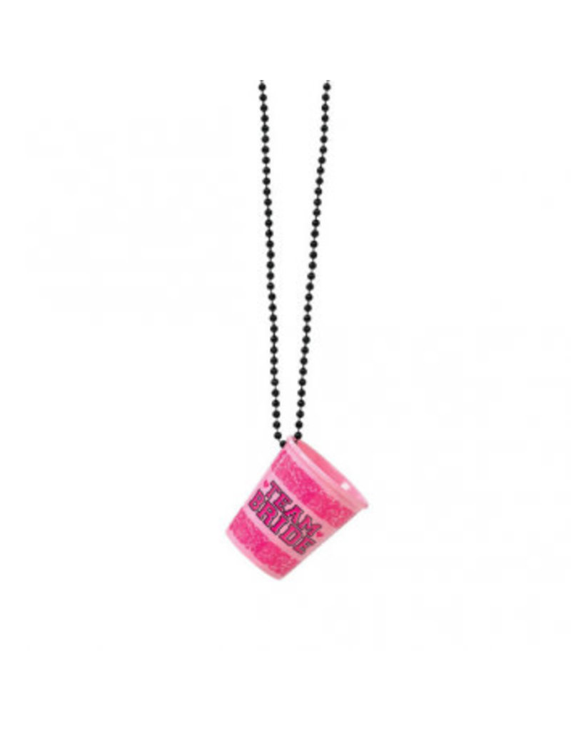 Shot Glass Necklaces - Team Bride