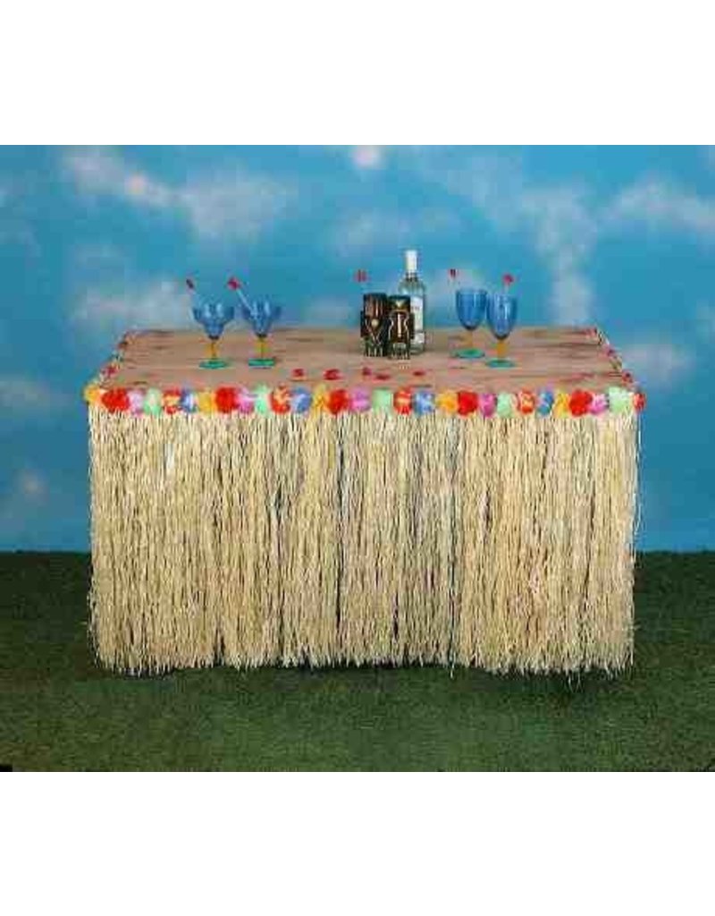 Luau Grass Table Skirt Johnnie Brocks Dungeon