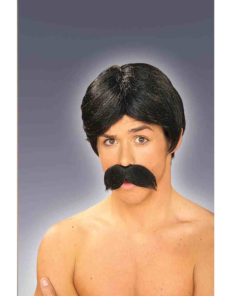 Adult Burt Wig & Moustache