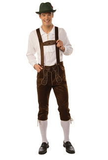 Adult Lederhosen Costume for Men
