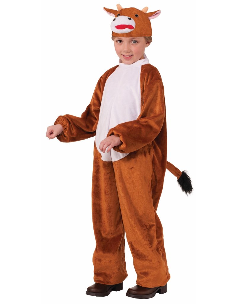Child's Plush Cow Costume