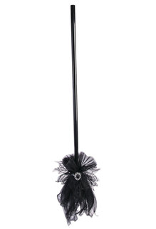 Witches & Wizards Black Mini Broom