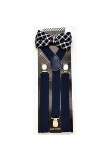 Bow Tie & Suspender Set